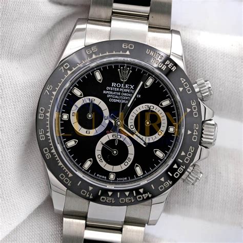 rolex cosmograph daytona black|rolex daytona cosmograph for sale.